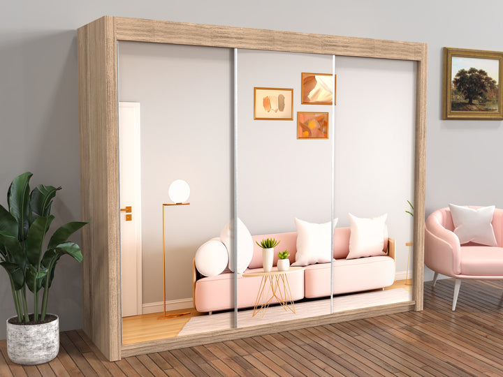 Chicago Wardrobe 250cm Large