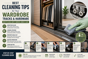Best Cleaning Tips for Your Wardrobe Tracks and Hardware