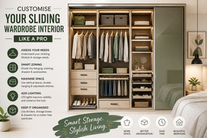 How to Customise Your Sliding Wardrobe Interior Like a Pro