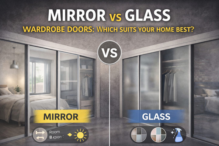 Mirror vs Glass Wardrobe Doors: Which Suits Your Home Best?