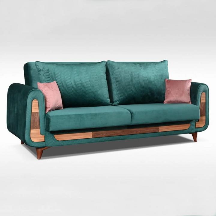 Alaska Green Sofa Bed