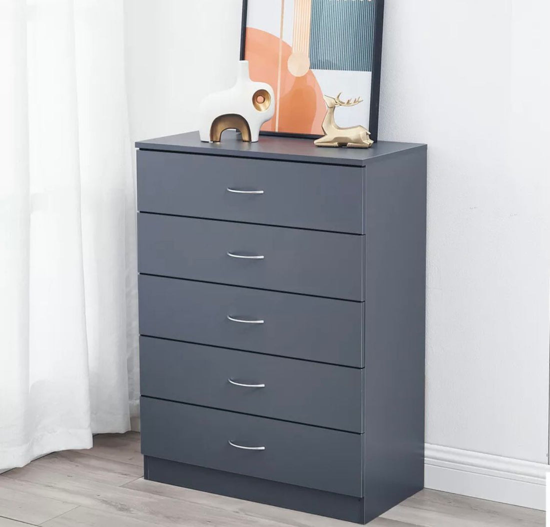 Matching Bedside And Chest Of Drawer