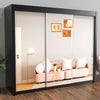 Modern Chicago 250cm Large Wardrobe
