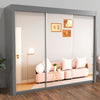 Modern Chicago 250cm Large Wardrobe