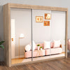 Modern Chicago 250cm Large Wardrobe