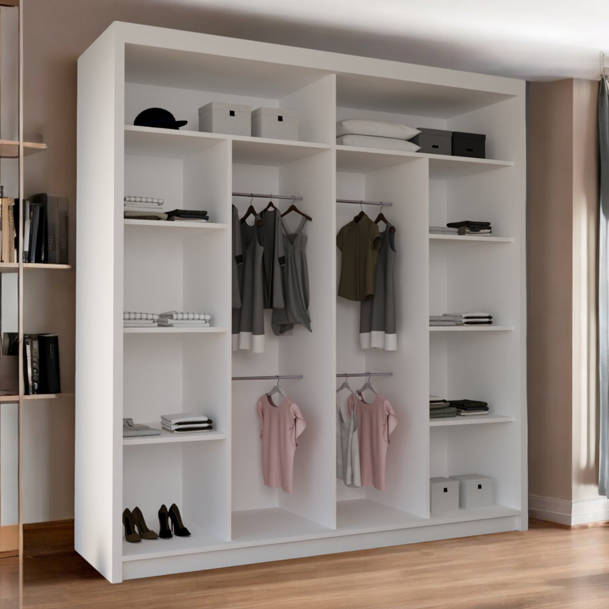 Diamond Sliding door Wardrobe