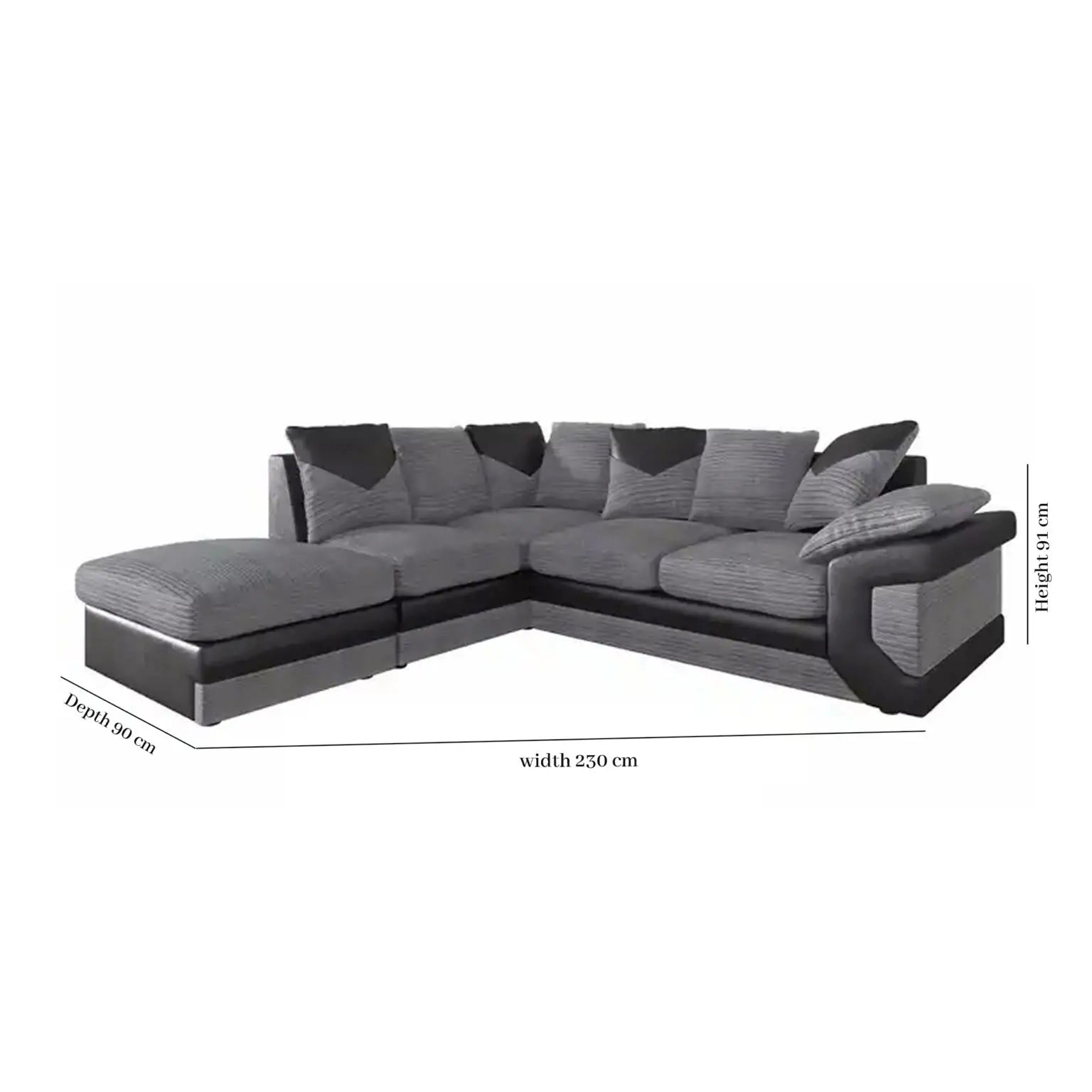 Dino 3+2 Sofa Set