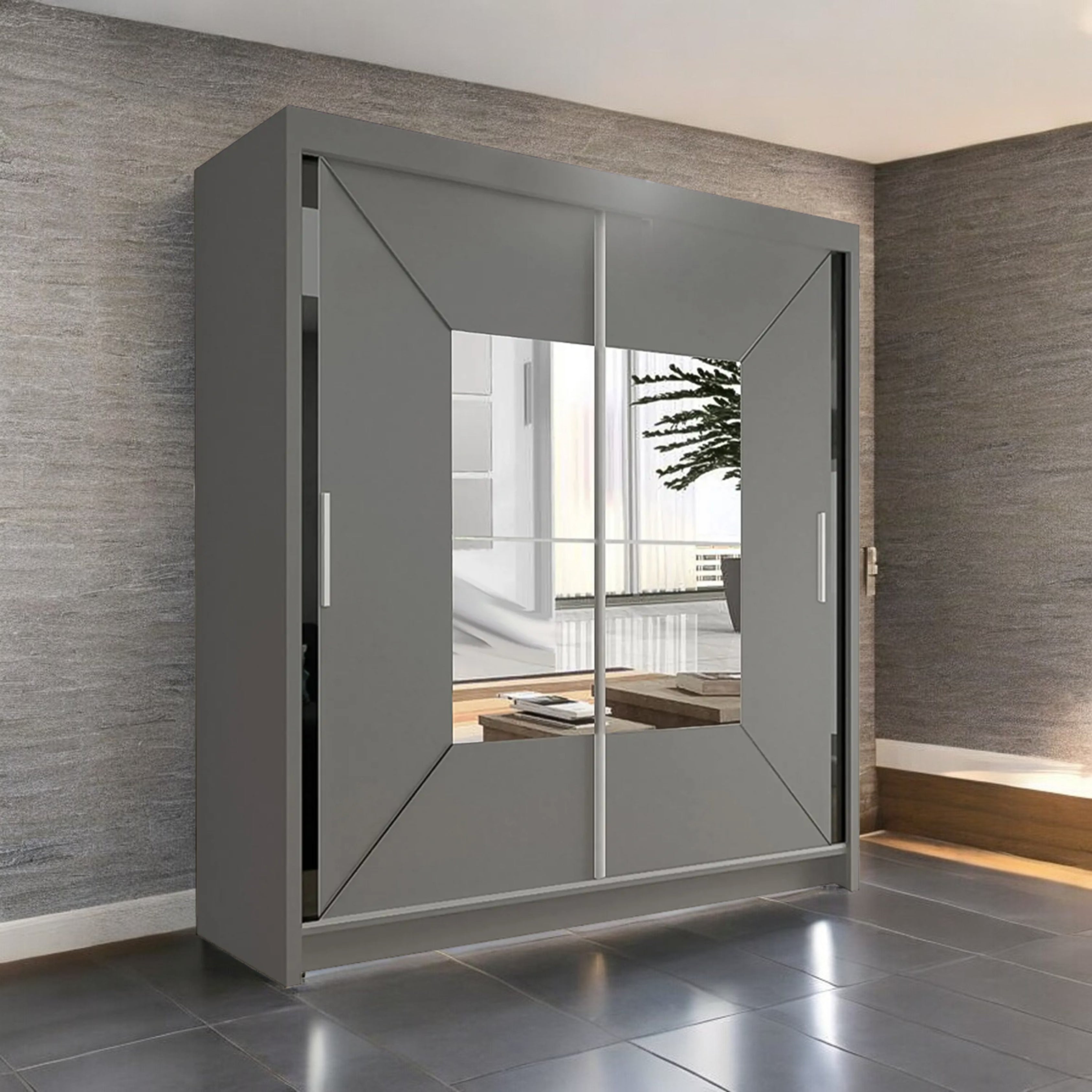 Nicole sliding wardrobe discount